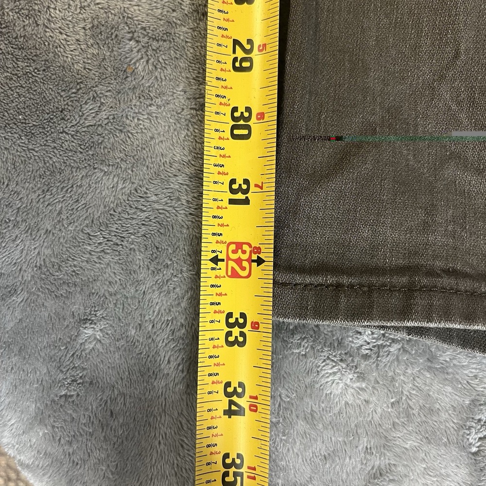 Levis 511 Jeans Mens 32x34* (Meas. 32x33) New Olive Khaki Brown Slim Throughout - Picture 6 of 7